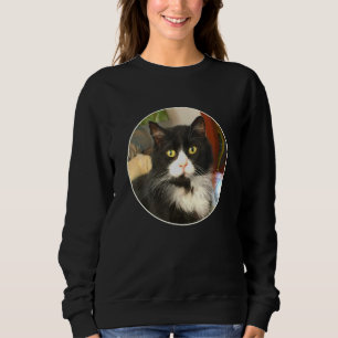 Moletom Cabeça de Gato Fluffy Tuxedo