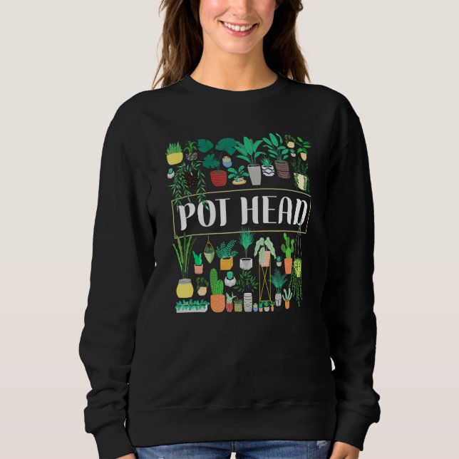 Moletom Cabeça de Pote de Plantas Potentes 1 (Frente)