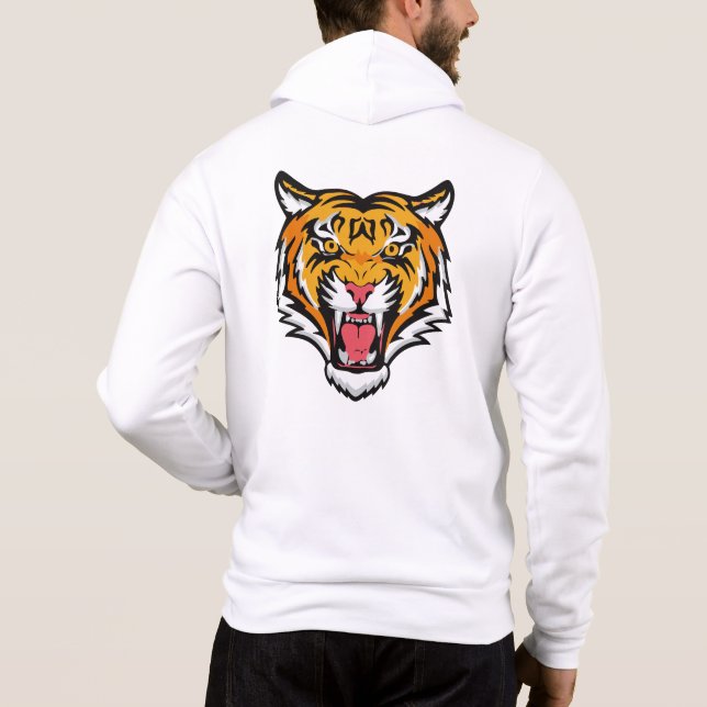 Moletom Cabeça de Tigre Rugindo-25818 (Verso)