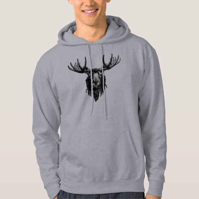 Moletom Cabeça dos alces (Frente)