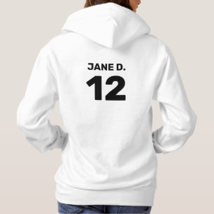 Moletom Cabeçalho personalizado da equipe de modelo (desig