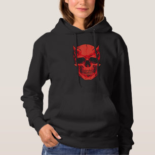 Moletom Cabeças de Caveira de Demônio Grunge Punk Metal