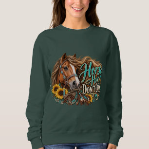 Moletom Cabelo de Cavalo Não Liga Cavalo Ocidental