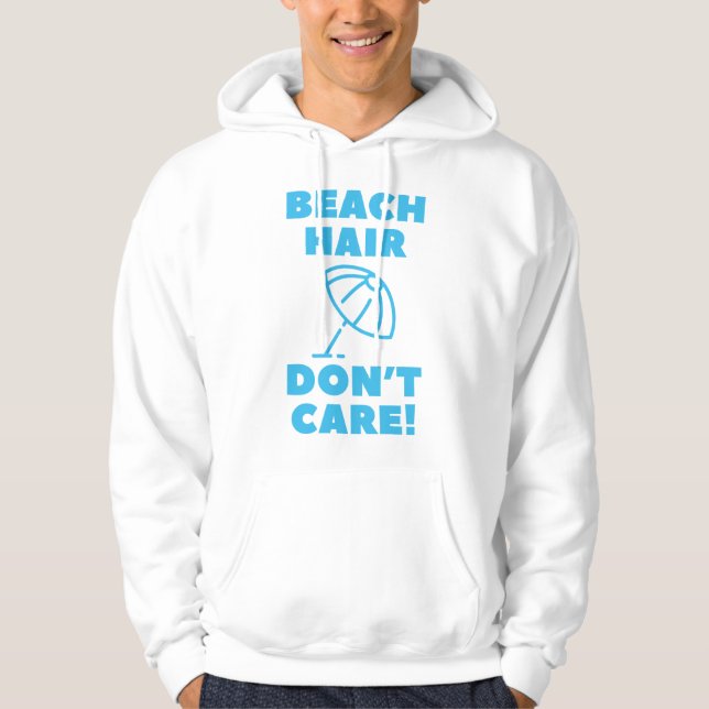 Moletom Cabelo de praia não se importa! (Frente)