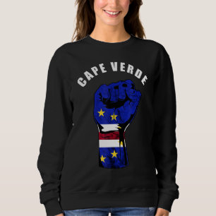 Moletom Cabo Verde Handfist Cabo Verdean Pride Cabo Roots