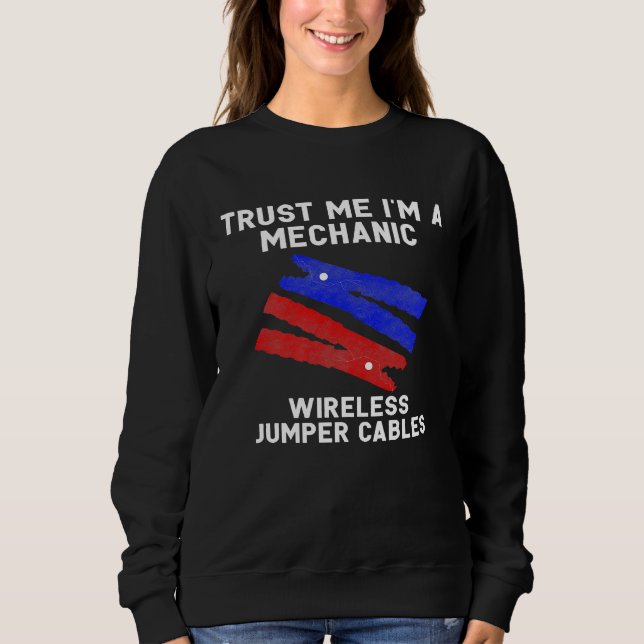 Moletom Cabos de jumper sem fio mecânico automático Loja d (Frente)