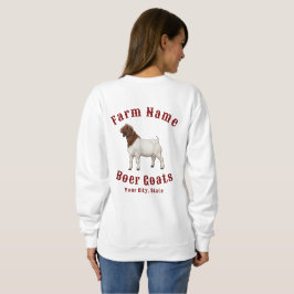 Moletom Cabras Boer da Sua Fazenda