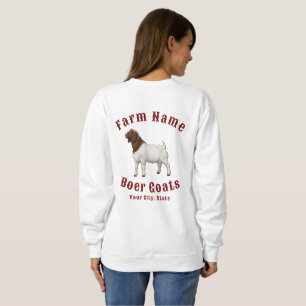 Moletom Cabras Boer da Sua Fazenda