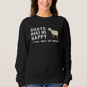Moletom Cabras Cabras Me Fazem Feliz Você Não Tanto Fazen