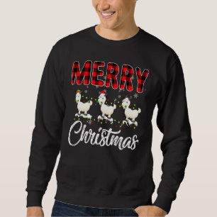 Moletom Cabrito Natalino Alegre Luz de Natal Papai Noel Re