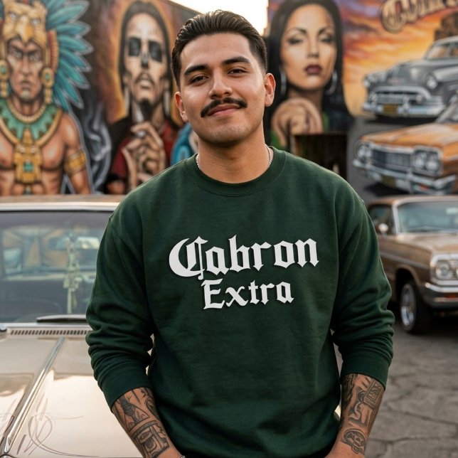 Moletom Cabron Extra Masculino  (Cabron Extra Mens Sweatshirt)