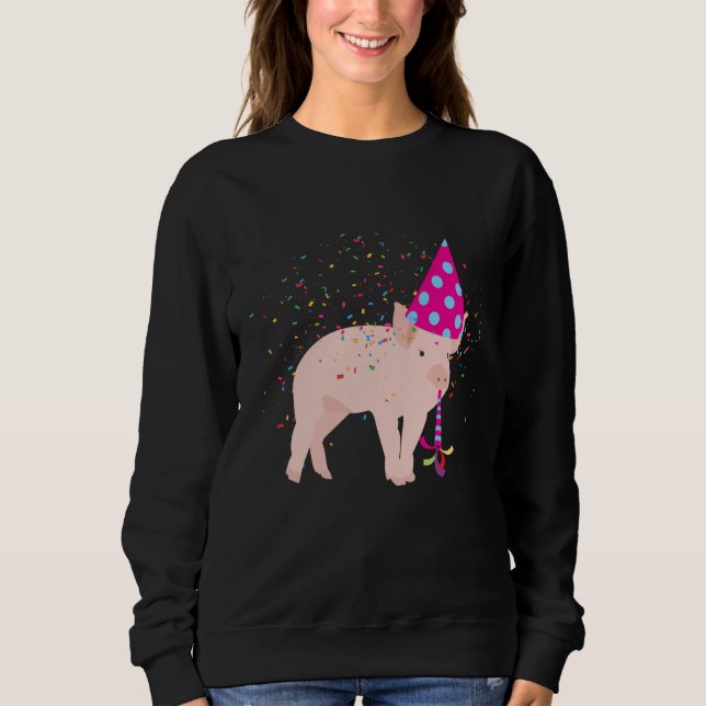 Moletom Caça-porcos - Animais com festa (Frente)