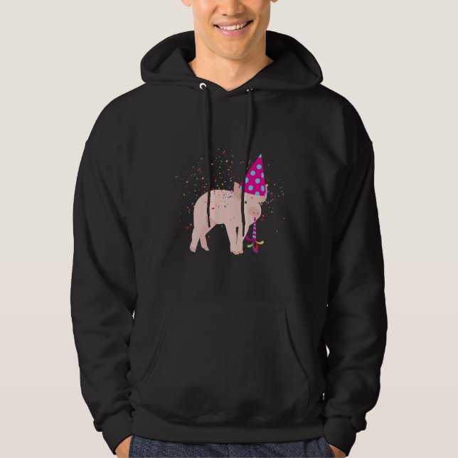 Moletom Caça-porcos - Animais com festa (Frente)