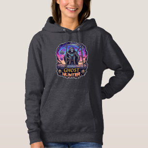 Moletom Caçador de Fantasmas Ceifador Esqueleto Foice Roxo