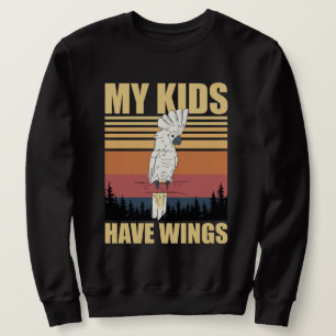 Moletom Cacatua Meus Filhos Têm Asas