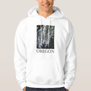 Moletom Cachoeira na floresta, Oregon