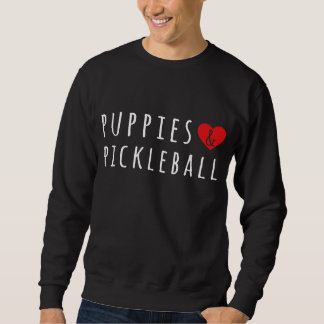 Moletom Cachorrinhos E Pickelball Fofos Pickelball Homens