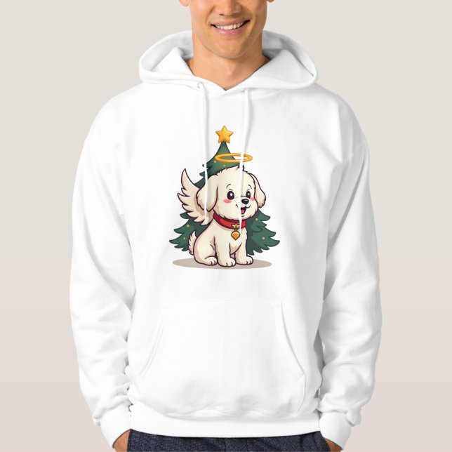Moletom Cachorro Anjo Maltês (Frente)