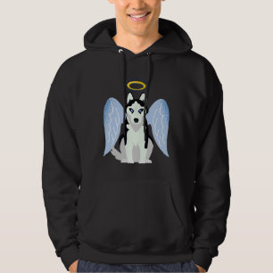 Moletom Cachorro Anjo Siberiano Azul