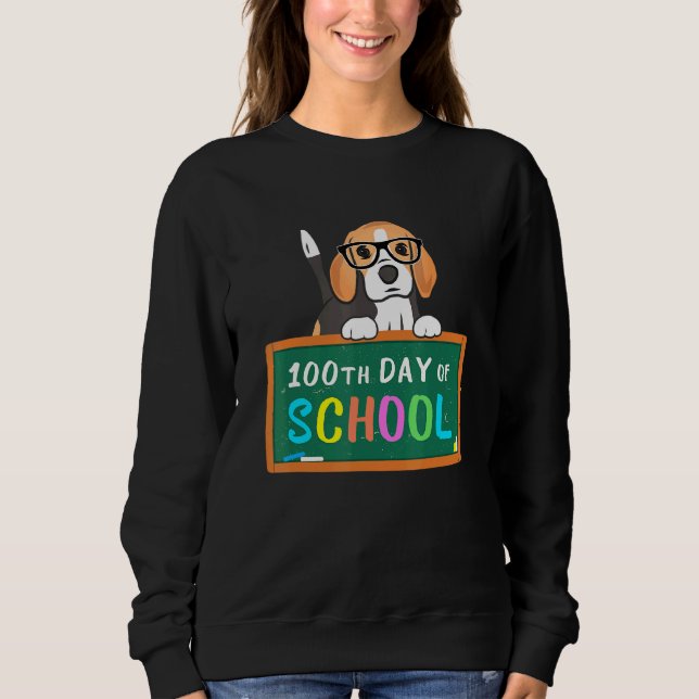 Moletom Cachorro Beagle 100º Dia de Professores Ide (Frente)