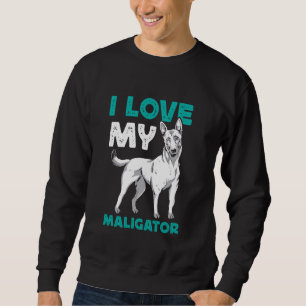 Moletom Cachorro Belga EU AMO MEU MALIGADOR, Mal Engraçado