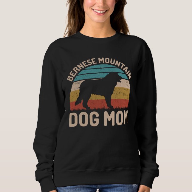Moletom Cachorro Bernese Mãe, Cachorro Bernês Mãe (Frente)