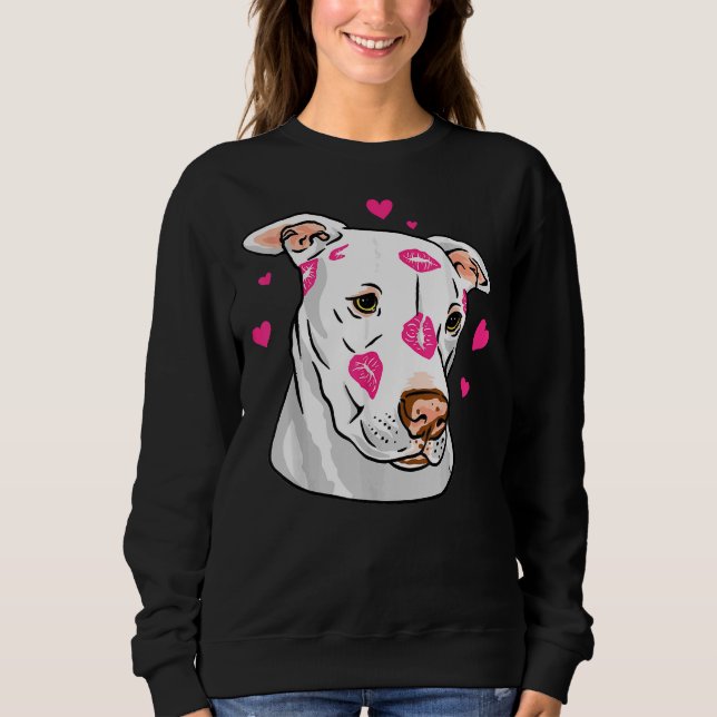 Moletom Cachorro Bestial E Coração Touro Engraçado (Frente)