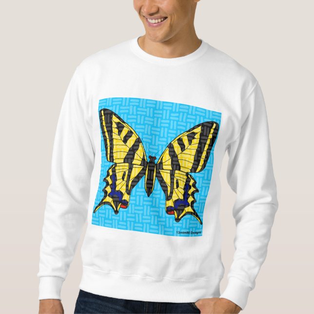 Moletom Cachorro (branco) - Camisola-doce, de uso masculin (Frente)