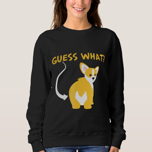 Moletom Cachorro Bumbum Corgi (Frente)