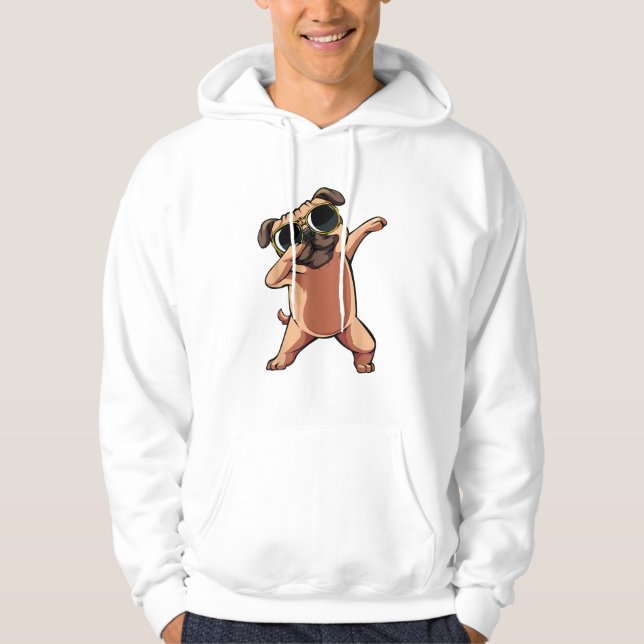 Moletom Cachorro Cachorro Cachorro Dançarino Engraçado Eng (Frente)