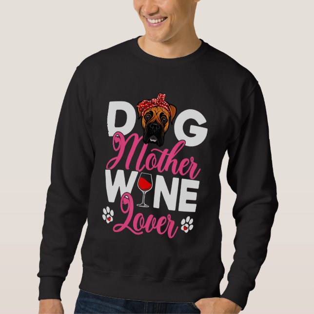 Moletom Cachorro Cachorro-Mãe Dia de as mães (Frente)