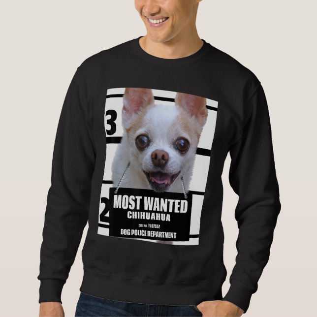 Moletom Cachorro Chihuahua Cute Mais Desejado Tee B (Frente)