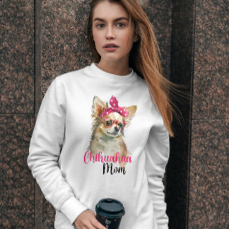 Moletom Cachorro Chinhuahua Rosa Rosa