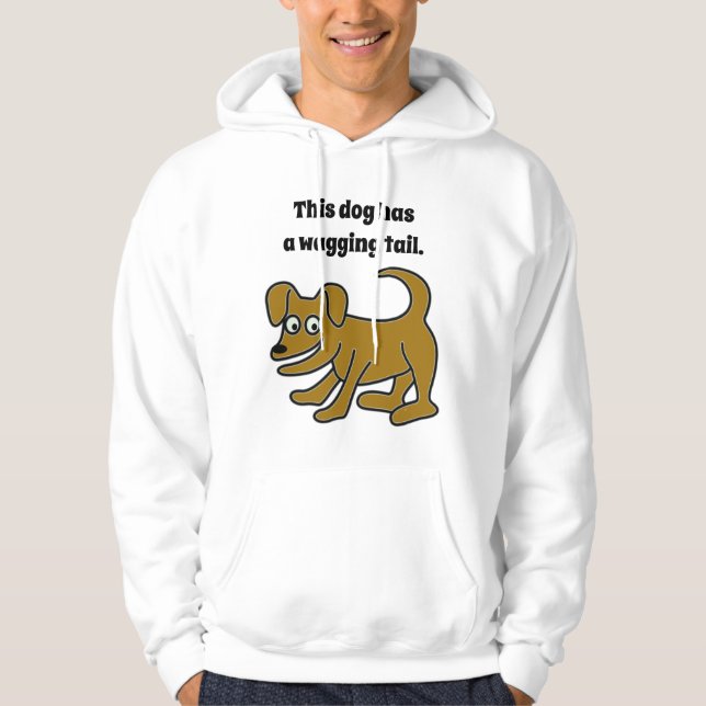 Moletom Cachorro com cauda ondulada (Frente)