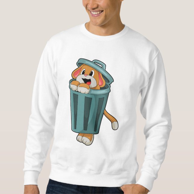 Moletom Cachorro com Lixeira (Frente)