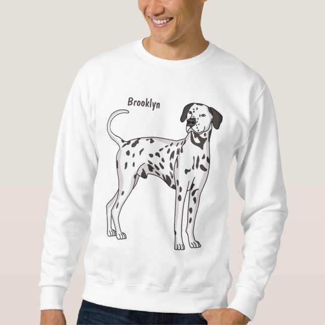 Moletom cachorro dálmata desenho animado (Frente)