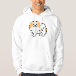 Moletom Cachorro De Cartoon De Pomerânia Particolorido Lar