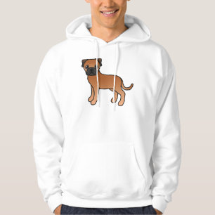 Moletom Cachorro de Cartoons Vermelho Bullmastiff