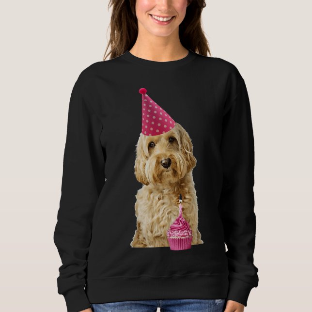 Moletom Cachorro De Cockapoo Com Cockapoo Mamão (Frente)