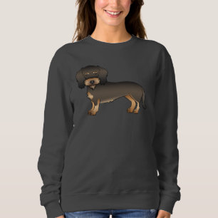Moletom Cachorro De Desenho Animado Fofo Dachshund De Java
