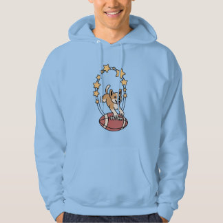 Moletom cachorro de futebol estrela