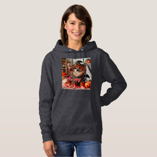 Moletom Cachorro de Halloween de Hoodies, de mulheres