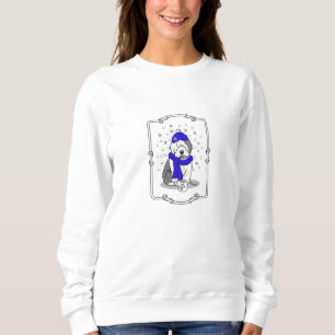Moletom Cachorro de Ovelino Azul-Inverno (Cinza 1)