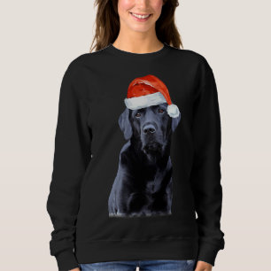 Moletom Cachorro de Papais noeis Bons de Natal Labrador