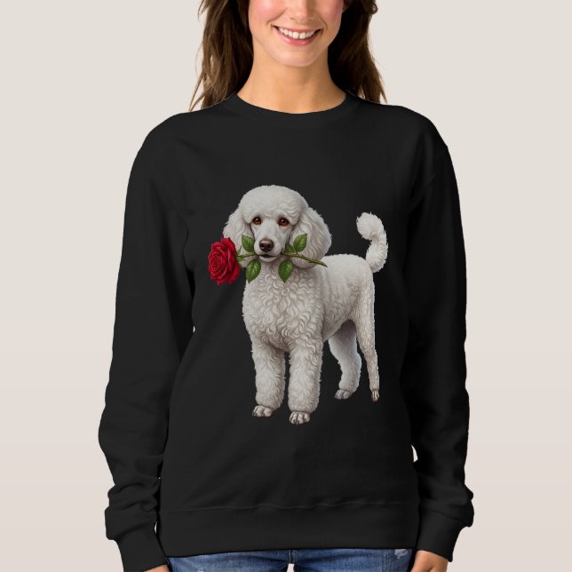 Moletom Cachorro de Poodle Fofo (Frente)