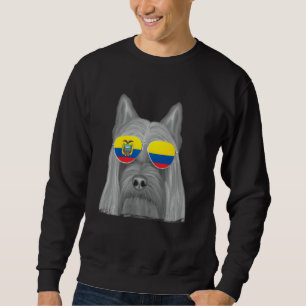 Moletom Cachorro de Terrier Cachorro Equador Sinalizador Ó