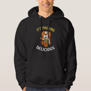 Moletom Cachorro de Trocadilho de Comida Sopa de Pho Delic