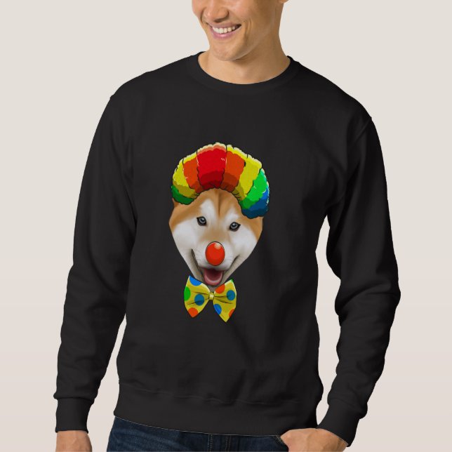 Moletom Cachorro do Circo Shiba Inu (Frente)