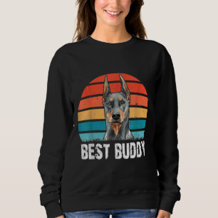 Moletom Cachorro Doberman Bonito Lover Retro Vintage Funny