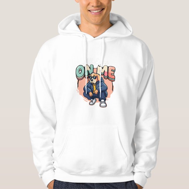 Moletom Cachorro Drip Todos Os Olhos Em Mim (Frente)